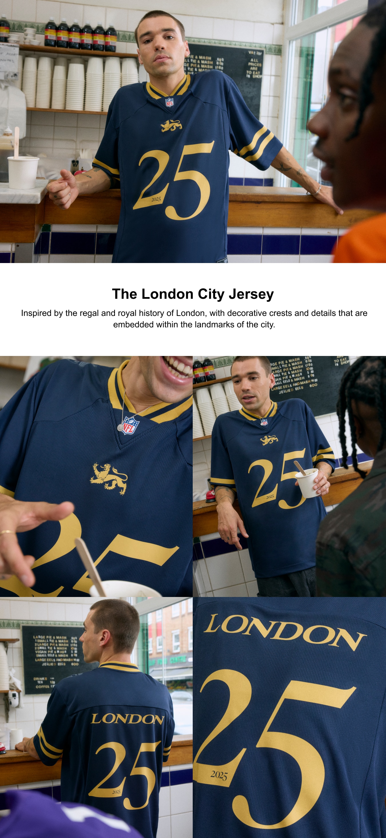 NFL International Games Jersey - London - Mens